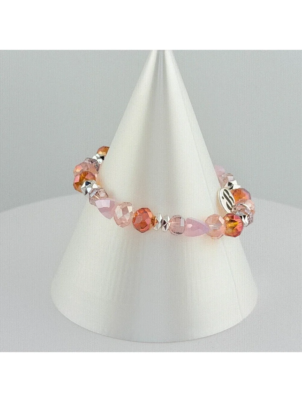 Bomb Party Single Stack Bracelet - on Silver Plating #128
